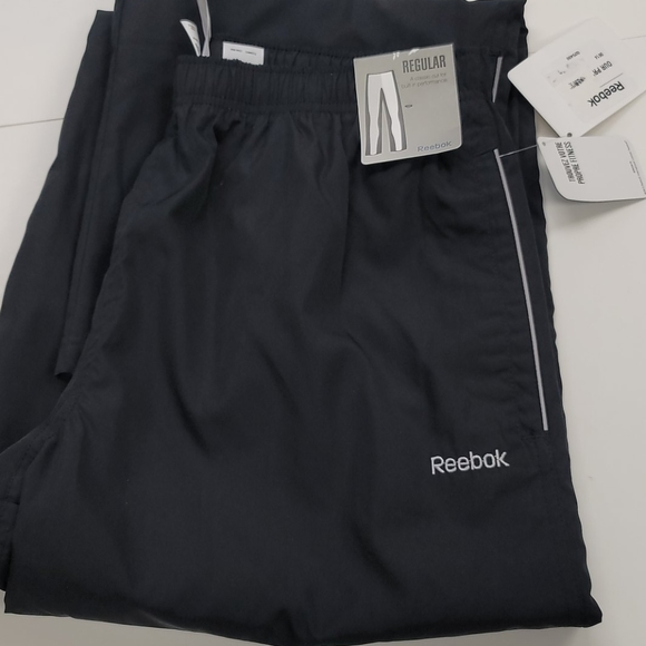 Reebok black woven  pants size medium - Picture 8 of 10